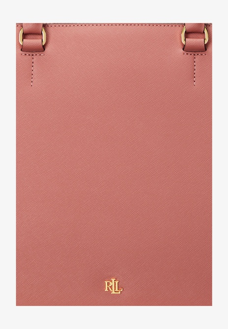 HANNA SATCHEL LARGE - Crossbody Bag Pink mahogany RALPH LAUREN — Фото, Картинка BAG❤BAG Купить оригинал Украина, Киев, Житомир, Львов, Одесса ❤bag-bag.com.ua