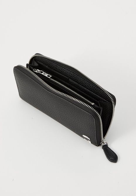 KARL LAGERFELD Ikon Pebble Pin Cont Wallet Wallet Black BLACK A4W32002-999 &mdash; фото 3 из 8