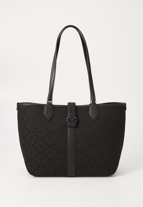 Kate Spade New York Flower Medium Open Tote Handbag BLACK KI456-BLC &mdash; фото 2 з 5