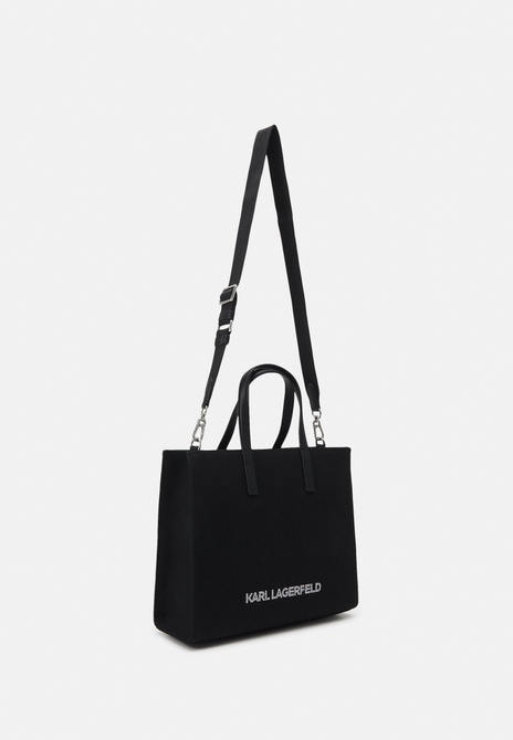 EXCLUSIVE IKONIK - Handbag BLACK KARL LAGERFELD — Фото, Картинка BAG❤BAG Придбати оригінал Україна, Київ, Житомир, Львів, Одеса ❤bag-bag.com.ua