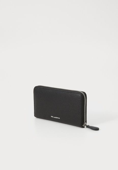 KARL LAGERFELD Ikon Pebble Pin Cont Wallet Wallet Black BLACK A4W32002-999 &mdash; фото 2 из 8