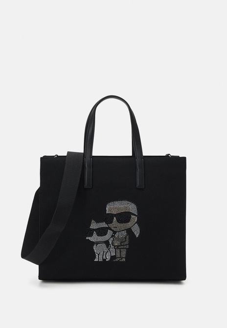 EXCLUSIVE IKONIK - Handbag BLACK KARL LAGERFELD — Фото, Картинка BAG❤BAG Придбати оригінал Україна, Київ, Житомир, Львів, Одеса ❤bag-bag.com.ua