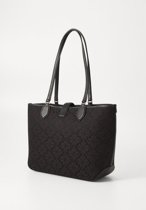 Kate Spade New York Flower Medium Open Tote Handbag BLACK KI456-BLC &mdash; фото 3 з 5