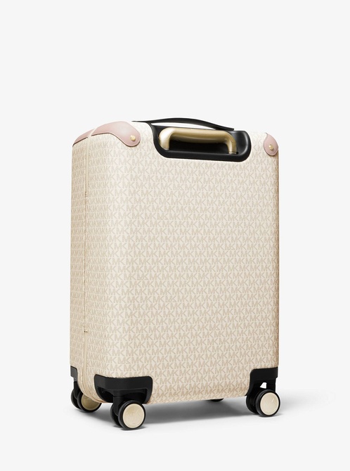 Logo Suitcase VANILLA / SOFT PINK MICHAEL KORS — Фото, Картинка BAG❤BAG Купить оригинал Украина, Киев, Житомир, Львов, Одесса ❤bag-bag.com.ua