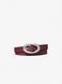 MICHAEL KORS Leather Belt OXBLOOD MKWB529006 &mdash; фото 1 з 2