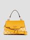 Hallie Mini Fold-Over Flap Bag Yellow GUESS — 1/5 Фото, Картинка BAG❤BAG Купить оригинал Украина, Киев, Житомир, Львов, Одесса ❤bag-bag.com.ua