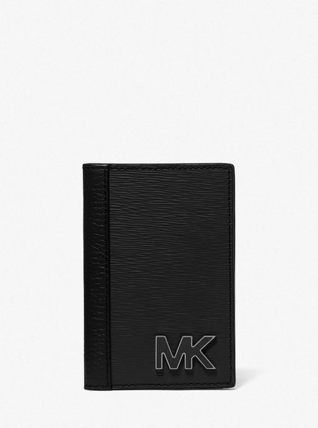 Hudson Leather Card Case BLACK MICHAEL KORS — Фото, Картинка BAG❤BAG Купить оригинал Украина, Киев, Житомир, Львов, Одесса ❤bag-bag.com.ua