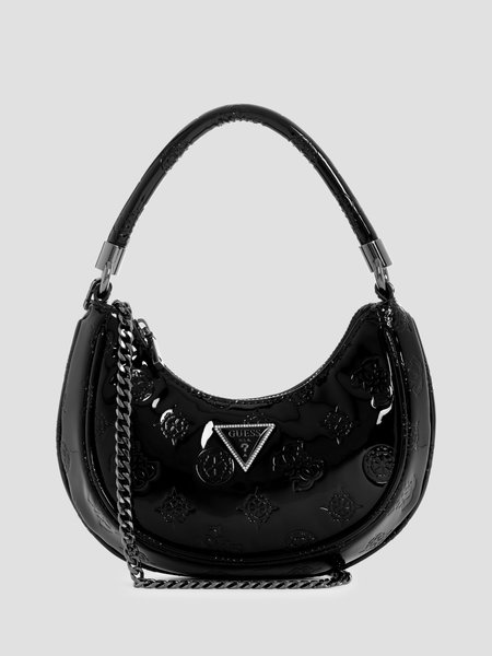 Zalina Small Hobo BLACK GUESS — Фото, Картинка BAG❤BAG Купить оригинал Украина, Киев, Житомир, Львов, Одесса ❤bag-bag.com.ua