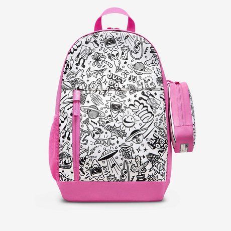 Nike Elemental Kids' Backpack (20L) Playful Pink / Playful Pink / White IM2515-675 &mdash; фото 1 з 9