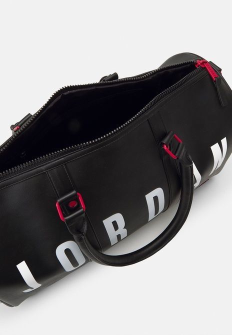 Jordan Jumpman Duffle Unisex Sports Bag Black/White BLACK / WHITE 9A0165-F66 &mdash; фото 5 из 8