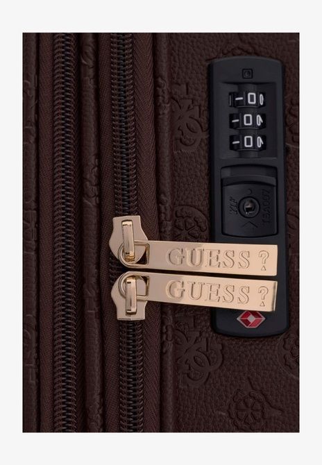 GUESS Lenwood Logo Trolley Wheeled Suitcase Mehrfarbig braun BG155643GUE &mdash; фото 5 з 5