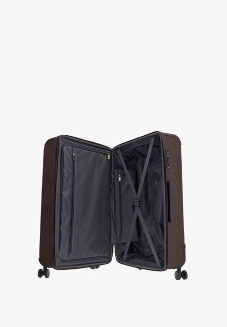 GUESS Lenwood Logo Trolley Wheeled Suitcase Mehrfarbig braun BG155643GUE &mdash; фото 3 з 5