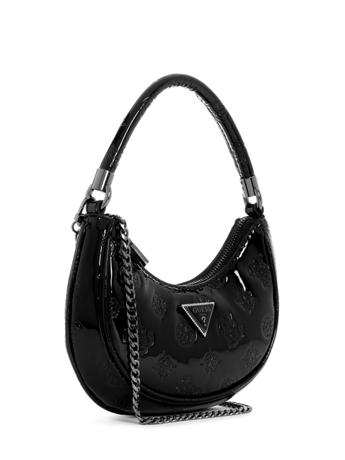 Zalina Small Hobo BLACK GUESS — Фото, Картинка BAG❤BAG Купить оригинал Украина, Киев, Житомир, Львов, Одесса ❤bag-bag.com.ua