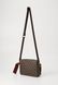 GUESS Milano Double Crossbody Crossbody Bag Brown / Ochre / Burgundy HMMILOP5222 &mdash; фото 3 из 6