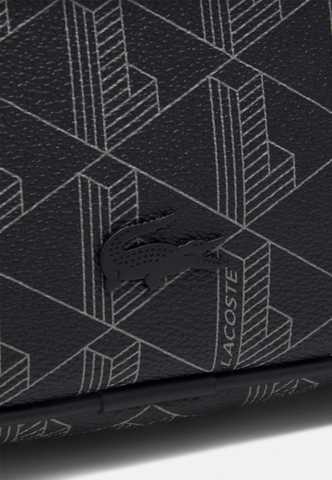 Lacoste THE BLEND UNISEX - Across body bag - noir gris/black
