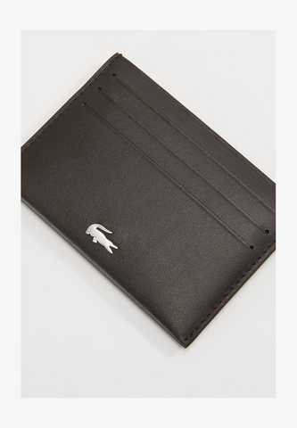 Lacoste Credit Card Holder Brown