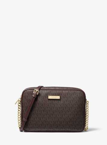 michael kors jet set travel logo crossbody