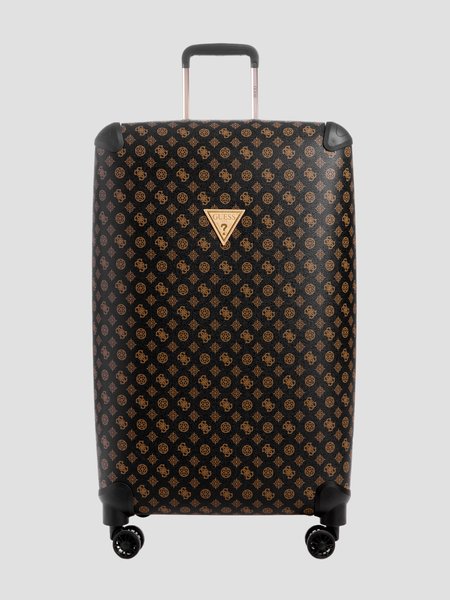 Wilder Peony 28" 8-Wheel Suitcase BROWN GUESS — Фото, Картинка BAG❤BAG Купить оригинал Украина, Киев, Житомир, Львов, Одесса ❤bag-bag.com.ua