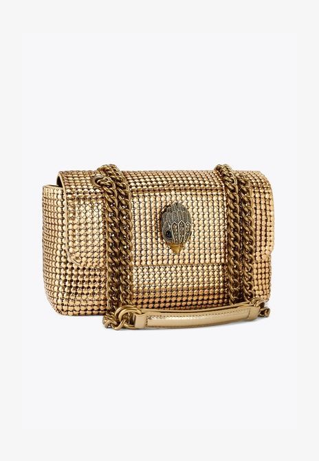 Kurt Geiger London Kensington Chainmail Cross Body Bag Gold GOLD BG125433KGL &mdash; фото 6 з 6
