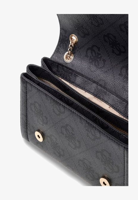 GUESS Noelle Ii Cnvrtble Flap Cross Body Bag Coal Logo Coal logo HWSS9672210-CLO &mdash; фото 4 из 5