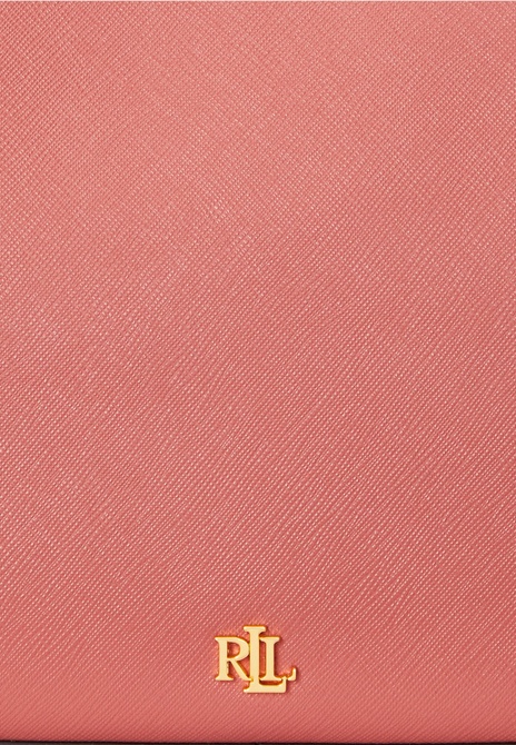 DANNI SHOULDER Bag MEDIUM - Handbag Pink mahogany RALPH LAUREN — Фото, Картинка BAG❤BAG Придбати оригінал Україна, Київ, Житомир, Львів, Одеса ❤bag-bag.com.ua