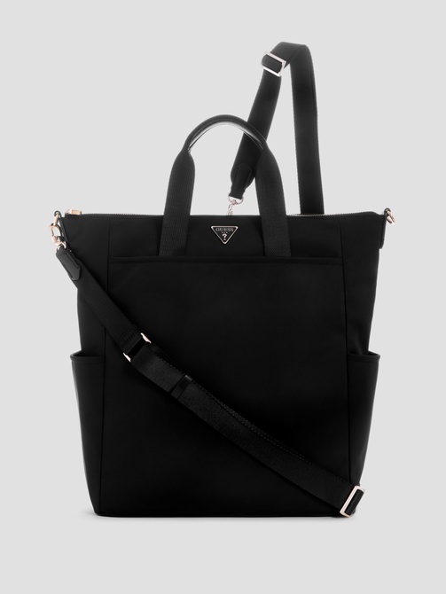 Eco Gemma Convertible Tote Backpack BLACK GUESS — Фото, Картинка BAG❤BAG Купить оригинал Украина, Киев, Житомир, Львов, Одесса ❤bag-bag.com.ua