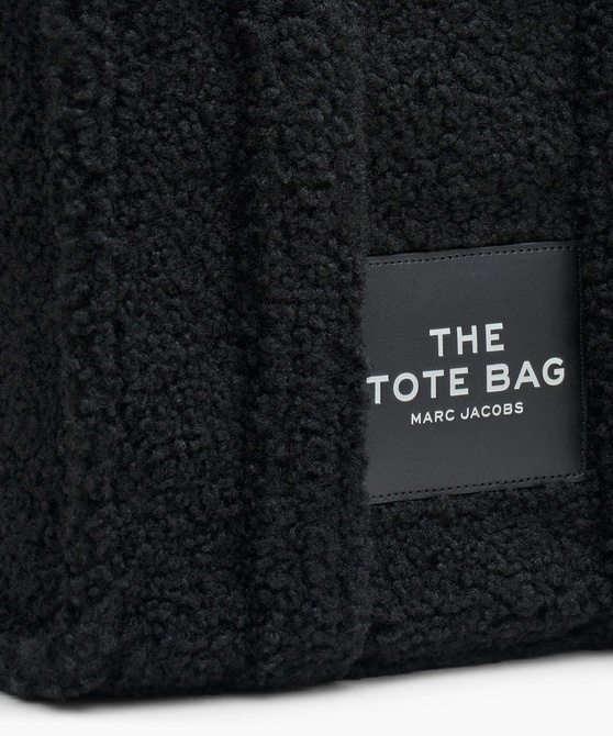 The Teddy Medium Tote Bag BLACK MARC JACOBS — Фото, Картинка BAG❤BAG Купить оригинал Украина, Киев, Житомир, Львов, Одесса ❤bag-bag.com.ua