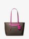 MICHAEL KORS Jet Set Travel Medium Signature Logo Tote Bag Raspberry 30S6STVT2Y &mdash; фото 1 из 3