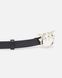 Pinko PINKO Galleria slim 2-cm leather belt with birds buckle BLACK-LIGHT GOLD 100143A0QOZ99L &mdash; фото 5 из 5