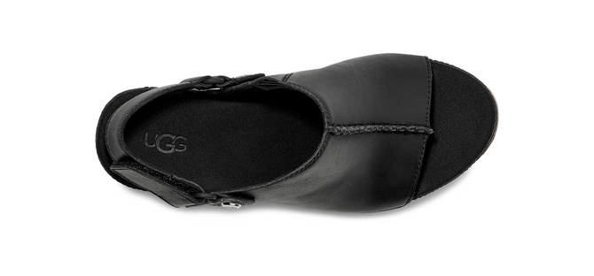 Women's Abbot Adjustable Slide Sandal BLACK UGG — Фото, Картинка BAG❤BAG Купить оригинал Украина, Киев, Житомир, Львов, Одесса ❤bag-bag.com.ua