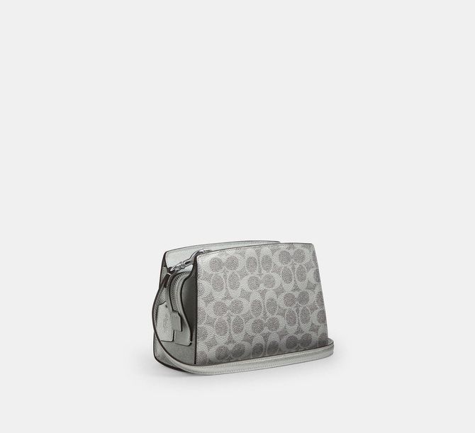 COACH Gia Crossbody Bag In Signature Canvas SILVER CCK70 &mdash; фото 4 з 8