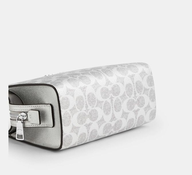 COACH Gia Crossbody Bag In Signature Canvas SILVER CCK70 &mdash; фото 7 з 8