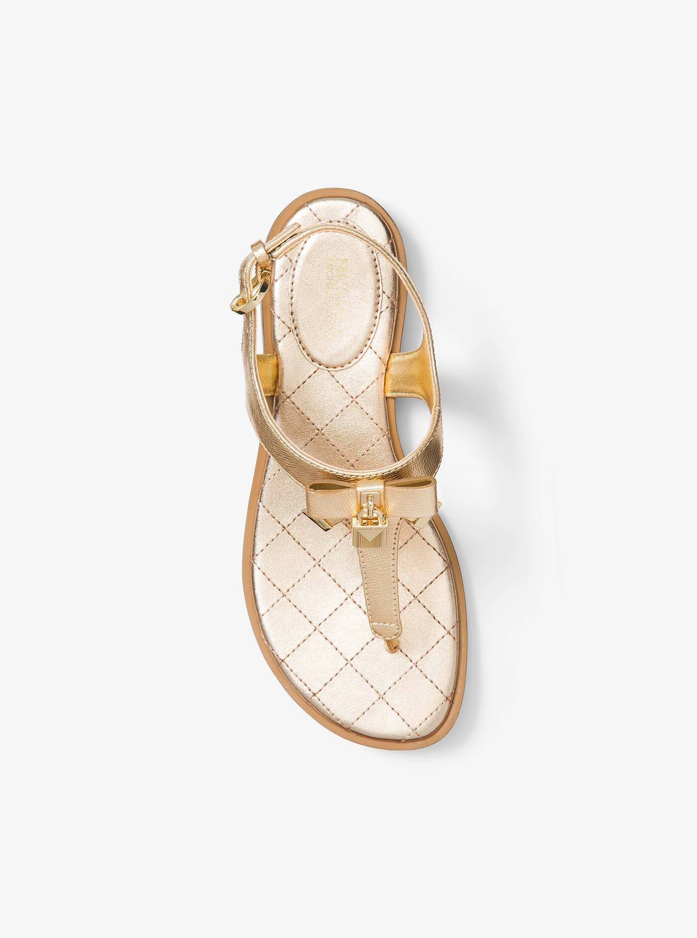 ❤ Alice Metallic Leather Sandal 