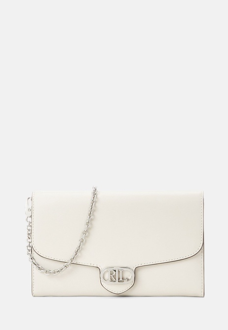 ADAIR CROSSBODY MEDIUM - Crossbody Bag Soft white RALPH LAUREN — Фото, Картинка BAG❤BAG Купить оригинал Украина, Киев, Житомир, Львов, Одесса ❤bag-bag.com.ua