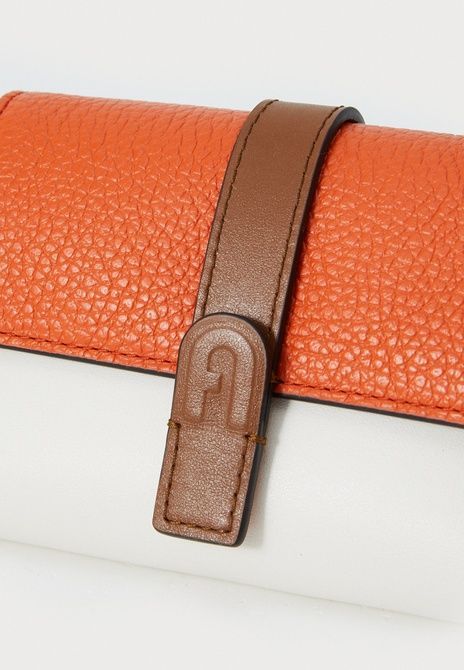 FURLA Grazia Compact Wallet Trifold Wallet Paprika/Panna/Cognac Paprika / Panna / Cognac WP00496BX1588-4056S007 &mdash; фото 4 из 4