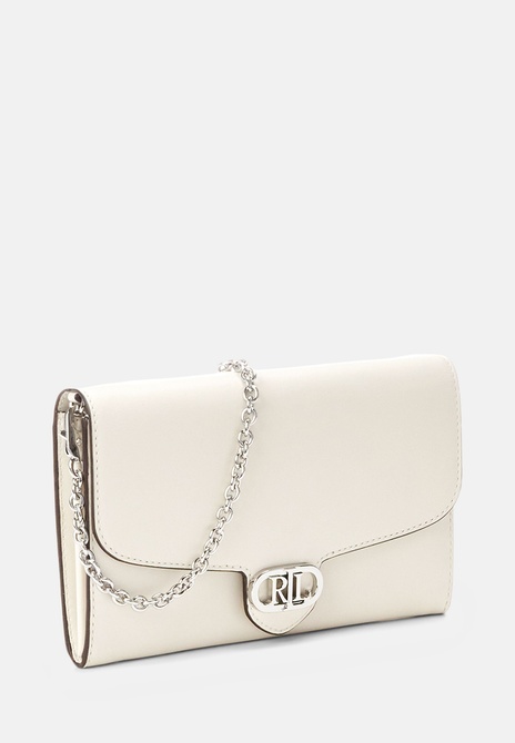 ADAIR CROSSBODY MEDIUM - Crossbody Bag Soft white RALPH LAUREN — Фото, Картинка BAG❤BAG Придбати оригінал Україна, Київ, Житомир, Львів, Одеса ❤bag-bag.com.ua