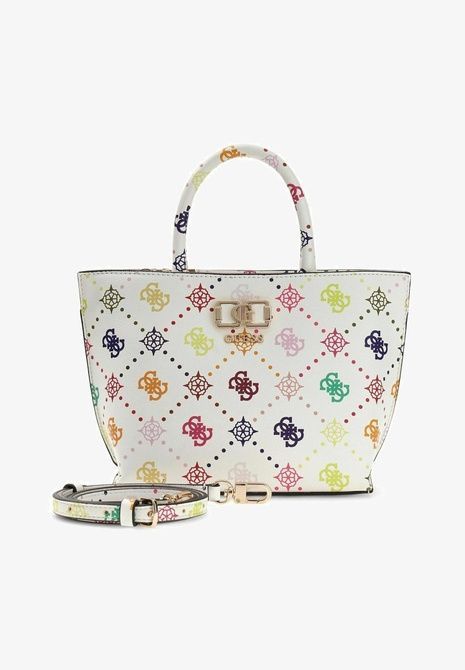 GUESS Emelie Logo Mini Tote Bag Multi Logo BG151786GUE &mdash; фото 4 из 4