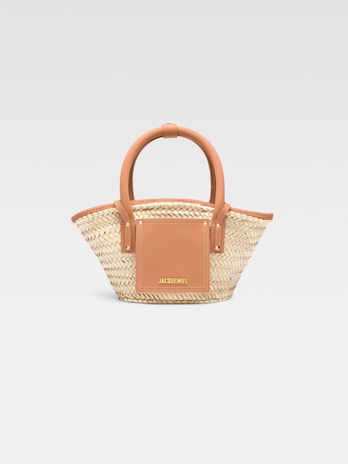 Le petit panier Soli — Mini beach basket bag LIGHT BROWN Jacquemus — Фото, Картинка BAG❤BAG Придбати оригінал Україна, Київ, Житомир, Львів, Одеса ❤bag-bag.com.ua