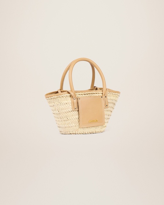 Le petit panier Soli — Mini beach basket bag LIGHT BROWN Jacquemus — Фото, Картинка BAG❤BAG Купить оригинал Украина, Киев, Житомир, Львов, Одесса ❤bag-bag.com.ua