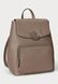 RALPH LAUREN Pebbled Leather Medium Cameryn Backpack Backpack Taupe Brown Taupe Brown 431969355-003 &mdash; фото 4 з 5