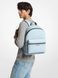 MICHAEL KORS Cooper Medium Logo Debossed Dome Backpack PALE OCEAN 37S6LCOB2V &mdash; фото 9 из 10