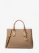 MICHAEL KORS Camille Large Signature Logo Satchel HUSK 30F5GCAS7B &mdash; фото 1 из 3