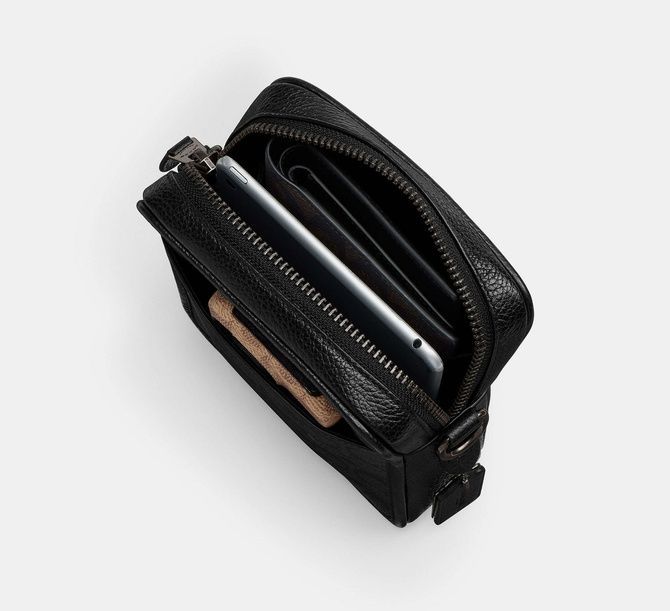 COACH Sullivan Crossbody Bag In Maxi Signature Canvas With Patches Gunmetal / Grey Multi CCF20 &mdash; фото 5 з 5