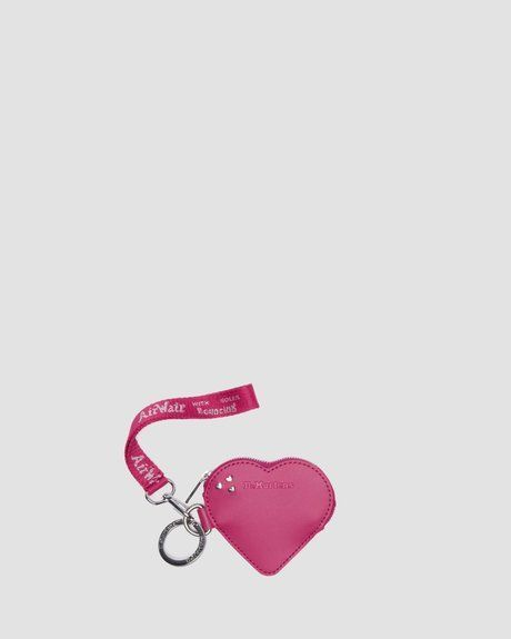 Dr. Martens Heart Leather Purse Kiev FUCHSIA PINK Kiev 41430650 &mdash; фото 1 з 6