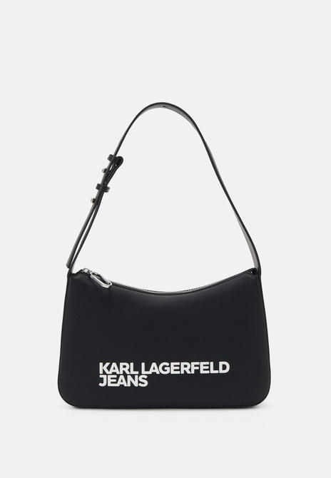 ESSENTIAL LOGO SHOULDERBAG - Handbag BLACK KARL LAGERFELD — Фото, Картинка BAG❤BAG Придбати оригінал Україна, Київ, Житомир, Львів, Одеса ❤bag-bag.com.ua