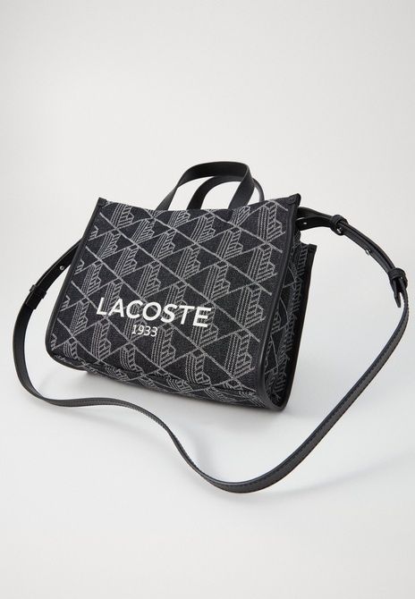 Lacoste Shopping Bag Tote Bag Mono Jacquard Denim Noir Mono Jacquard Denim Noir NF5177HK-R33 &mdash; фото 5 из 7