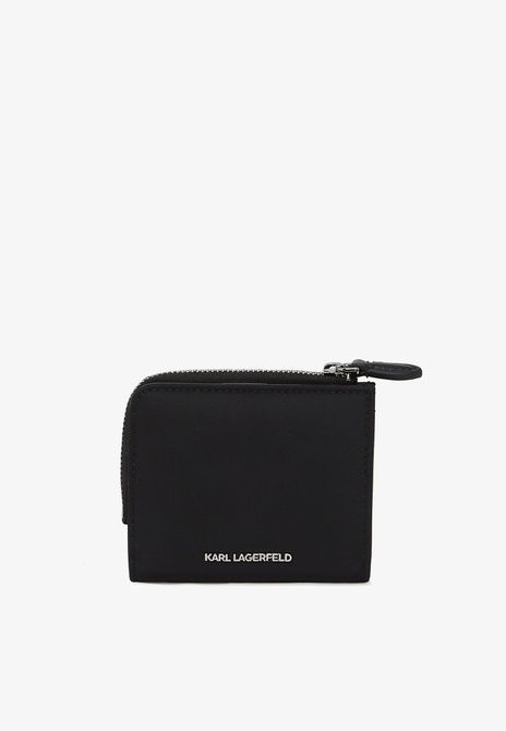 KARL LAGERFELD Ikon Pin Zip Wallet Wallet Black BLACK A4W32012-999 &mdash; фото 2 з 4