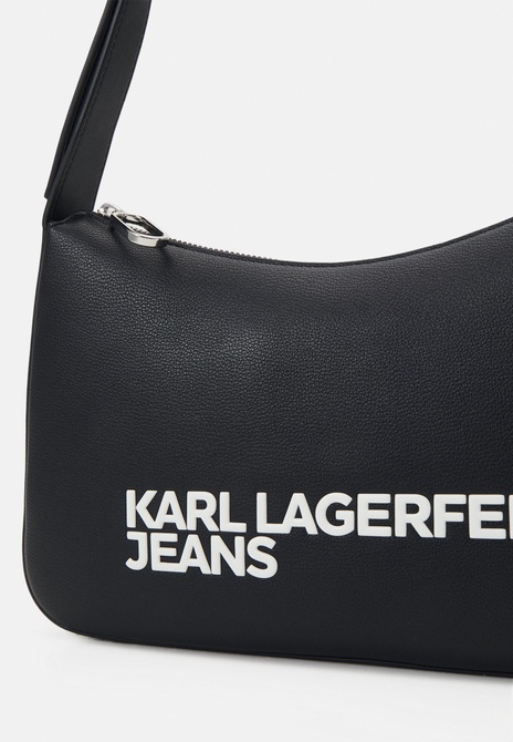 ESSENTIAL LOGO SHOULDERBAG - Handbag BLACK KARL LAGERFELD — Фото, Картинка BAG❤BAG Придбати оригінал Україна, Київ, Житомир, Львів, Одеса ❤bag-bag.com.ua