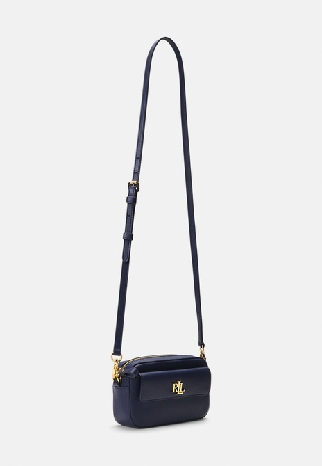 LEATHER SMALL MARCY CONVERTIBLE POUCH - Crossbody Bag Refined navy RALPH LAUREN — Фото, Картинка BAG❤BAG Купить оригинал Украина, Киев, Житомир, Львов, Одесса ❤bag-bag.com.ua