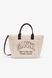 GANNI Shearling Small Tote Egret B211001813500 &mdash; фото 1 з 4
